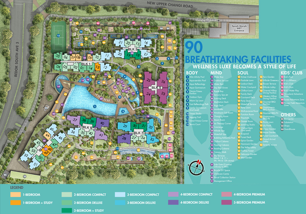 Grandeur Park Residences Site Plan